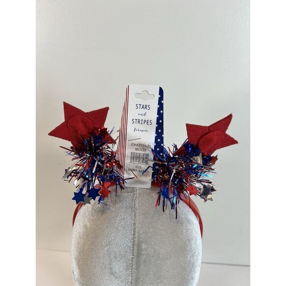Stars and Stripe Forever NWT Nordstrom Star Headband Red O/S - Picture 2 of 6
